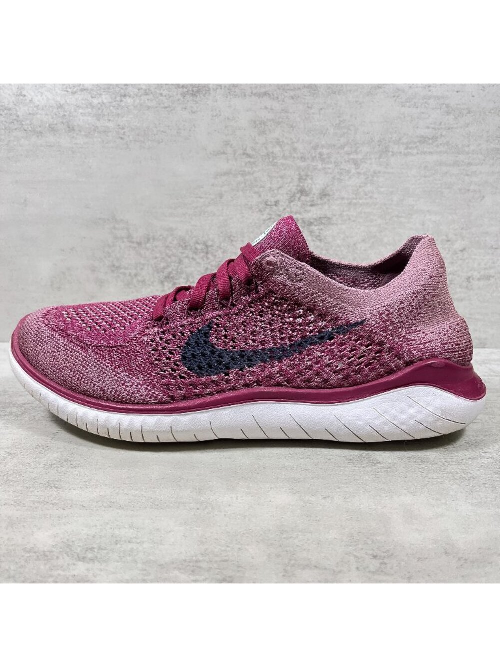 Nike Free RN Flyknit 2018 Running Shoes - Women's Size 7.5 - Purple